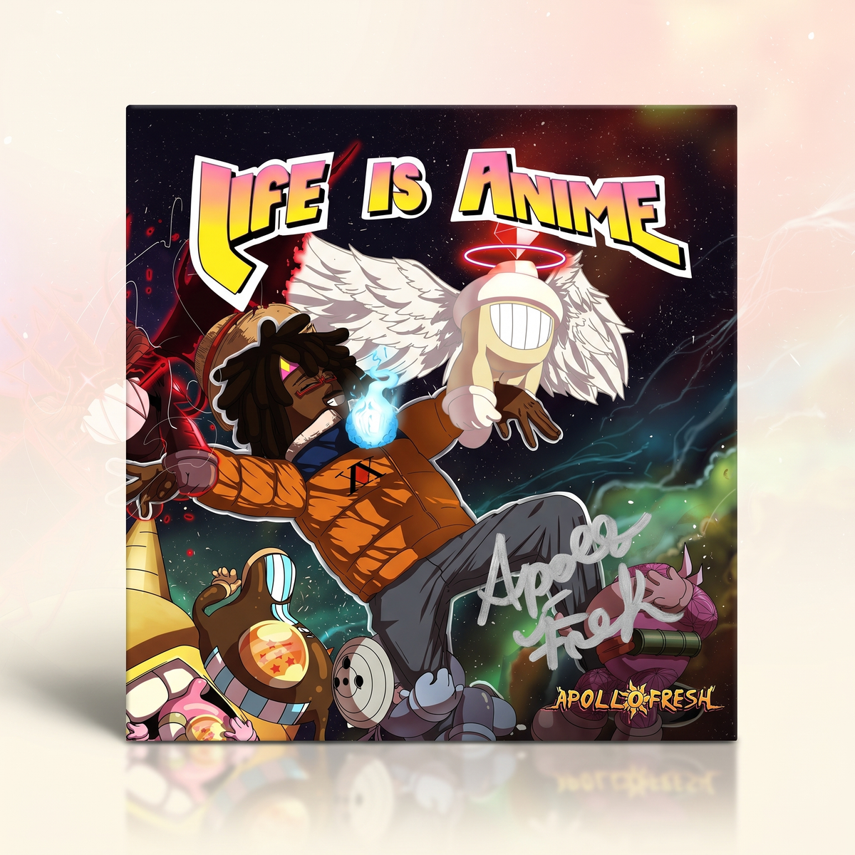 Life is Anime hand-signed CD
